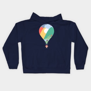 Home is Where We Land Kids Hoodie